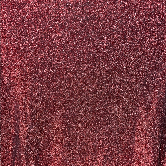 Veronica Beard Mylie Top Ruched Mock Neck Long Sleeve Top Size M In Crimson Red - Picture 10 of 15